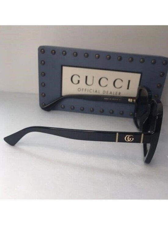 Authentic Gucci Grey Gradient Square Ladies Sunglasses GG0632S 001 main image 4